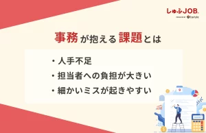 事務部門が抱える課題5選