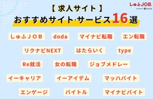 【求人サイト】求人媒体別のおすすめサイト・サービス16選