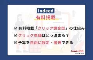 Indeed(インディード)の料金体系と特徴