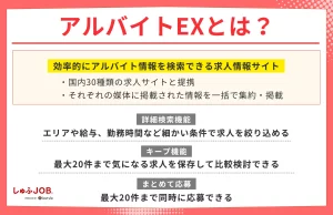 アルバイトEXとは？